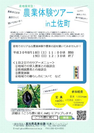 ツアーチラシ