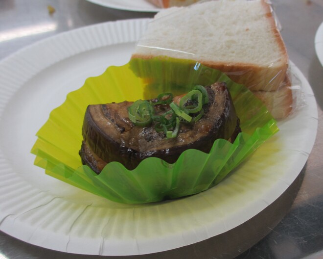 (写真)豆腐つくねとナスの照り焼き.JPG
