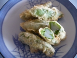 シシトウのすり身揚げ