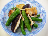 シシトウの焼きびたし