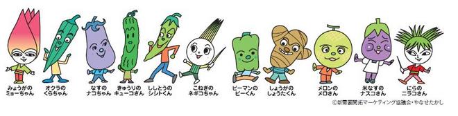 野菜１１人きょうだい