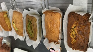 パウンドケーキ試作