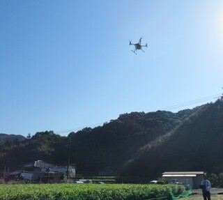 写真1　ドローン空撮