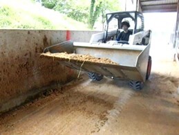 牛床づくり