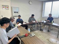 生姜部会役員会の様子