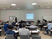 土佐市胡瓜部会出荷反省会の様子